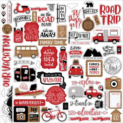 Echo Park Let's Go Anywhere - Element Sticker